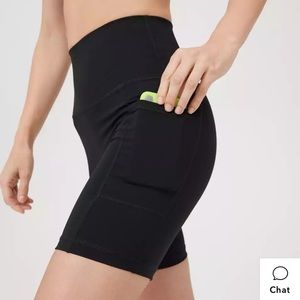 Aerie OFFLINE goals pocket bike short 7 inch